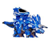 Armorsaurs Armor-Up Tricératops Cobalt - Figurine articulée avec 7 pièces d'armure Amovibles et mâchoire activée par la Queue, dès 6 Ans