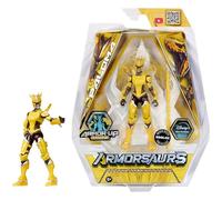 Armorsaurs : Paloma Silva, Pilote de Raptor - Figurine de 9,5 cm avec Armure Interchangeable et Accessoire Transformable - Dès 6 Ans