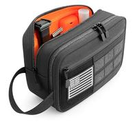 ARMORWERK Trousse de Toilette Tactique Professionnelle pour Homme - Trousse de Toilette Tactique Molle Extra Large avec Compartiment Humide et Sec séparé - Trousse de Toilette de Voyage Parfaite pour