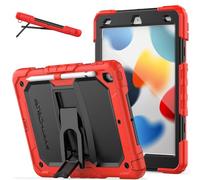 ArmourSHIELD Coque intégrale résistante aux chocs pour Apple iPad 10,2" 2021/2020/2019 [9e/8e/7e génération] - Coque intégrale résistante aux chocs avec support pliable, protecteur d'écran et