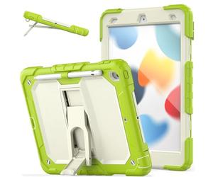 ArmourSHIELD Coque intégrale résistante aux Chocs pour Apple iPad 10,22021/2020/2019 [9e/8e/7e génération] - Coque intégrale résistante aux Chocs avec Support Pliable, pr