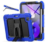 ArmourSHIELD - Coque intégrale résistante aux chocs pour Apple iPad Air 11" 4e/5e génération (2022/2020) et iPad Pro 11" 4e/3e génération (2022/2021) - Coque intégrale résistante aux chocs avec