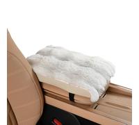 Armrest Cushion Car, Plush Console Cover, 34cm, Comfortable PU Leather Pad, Heightened Center Support, Stylish Protector for Vehicles, Soft Driving Rest Pillow