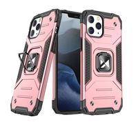 Armure annulaire robuste pour iPhone 13 mini rose