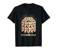 Armure catholique du Chevalier templier du Mur de Bouclier T-Shirt
