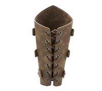Armure Cuff Protège-Bracelets en Cuir Artificiel pour Cosplay, Brassards de Cosplay médiévaux, Brassards de Bras médiévaux Steampunk Bras Garde Poignet décor brassards de gantelet pour la Performance