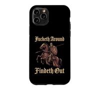 Armure de Cavalier médiévale Findeth Out Knight Coque pour iPhone 11 Pro