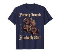 Armure de Cavalier médiévale Findeth Out Knight T-Shirt