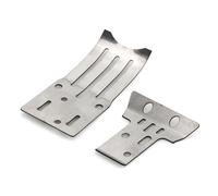 Armure De Châssis Et Arrière En Acier Métallique Pour Pièces De Mise À Niveau De Voiture Bb01 Bbx 1/10 Rc