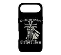 Armure de Chevalier Allemand LARP Knight Croix médiévale Coque pour iPhone Air