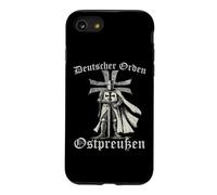 Armure de Chevalier Allemand LARP Knight Croix médiévale Coque pour iPhone SE (2020) / 7/8