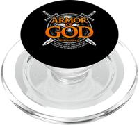 Armure de Dieu Ephésiens 6:11 Culte chrétien Foi Religion PopSockets PopGrip pour MagSafe