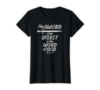 Armure de Dieu, l'épée de l'esprit est la Parole de Dieu T-Shirt Graphique avec Valeur
