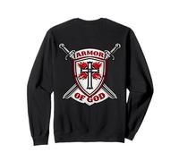 Armure DE Dieu - Verset biblique des Éphésiens chrétiens Sweatshirt