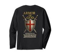 Armure de Dieu - Verset biblique des Éphésiens Manche Longue