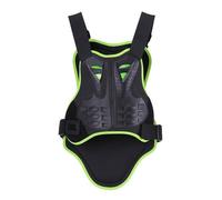 Armure de Moto Dorsale Armure Moto Cross Gilet Veste Protection Pare Pierre Equipement Plastron Corps Enfants Adultes Homme VTT Sport Noir Protecteur Dorsal de Poitrine Green,M