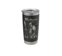 Armure de plaque de Buhurt joute Guerrier de Buhurt Gobelet isotherme en acier inoxydable double paroi