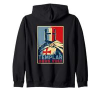 Armure du Saint Croisé Templar des Vault Chevalier Sweat à Capuche