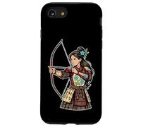 Armure florale d'archer samouraï Coque pour iPhone SE (2020) / 7 / 8