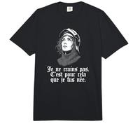 Armure Jeanne d'arc I Am Not Afraid I Was Born for This French Comfort Colors Adult Heavyweight T-Shirt