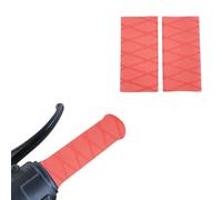 Armure thermique, poignées de moto, manchon de 2,48 x 4,92 pouces avec construction en polyoléfine, housse thermorétractable, veste imperméable avec design de style tactique, accessoire anti-vibration