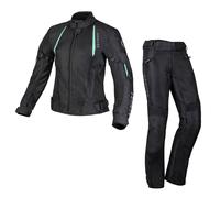 ARMURE Vestes + pantalons Pack Milan Vented Lady Black/Mint