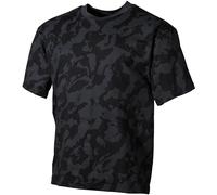 Army Camo T-Shirt Nightcamo S-3XL US Armée Russe Noir Camo Darkcamo Militaire
