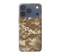 Army Desert Tan Coyote Camo Camouflage Etui Coque Housse pour iPhone 17 Pro