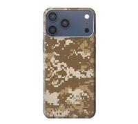 Army Desert Tan Coyote Camo Camouflage Etui Coque Housse pour iPhone 17 Pro Max
