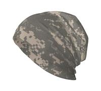 Army Digital Camouflage Trend Multifonctionnel Léger Homme Femme Tricoté Quatre saisons Bonnet Universel, Camouflage numérique militaire., taille unique