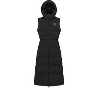 Army Women's Heavyweight Arctic Long A-Line Gilet Noir 12 (M) Female