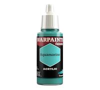 The Army Painter, Warpaints Fanatic Aquamarine Single Acrylique, Peinture de loisir miniature, Peinture de qualité pour jeux de guerre miniatures