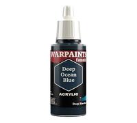 The Army Painter Peinture acrylique Warpaints Fanatic Bleu océan profond 18 ml