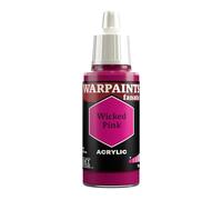 The Army Painter, Warpaints Fanatic Wicked Pink Peinture acrylique de qualité pour jeux de guerre miniatures