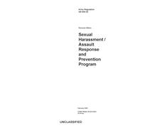 Army Regulation AR 600-52 Personal Affairs: Sexual Harassment / Assault Response and Prevention Program February 2025