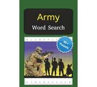 Army Word Search: Easy to Read Print about Soldiers, Troops and Army Life and More I 6x9 inches | 50+ Word Puzzels
