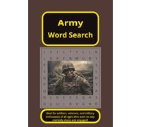 Army Word Search Puzzle Book: Army Word Search - Lock, Load & Solve! | 6x9 Tactical Size, 110 Pages | 50+ High-Impact Puzzles for On-the-Go Missions