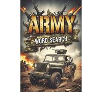 Army Word Search Puzzle Book: Includes Easy to Read Print about The Army, The Military, Army Operations, and More | 6x9 inches, 110 pages | 50+ ... for Birthdays, Holidays, Vacations, and More