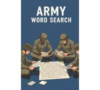 Army Word Search Puzzle Book: Word Searches with Easy to Read Print for Servicemen, Soldiers, Veterans, and More | Soft Cover (5.5 inches x 8.5 ... | Gift for Travel, Home, and Free Time