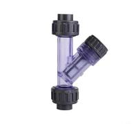 ARMYJY 20~63 mm UPVC Y-Type Filtre Aquarium Fish Tank PVC Pipe Connecteur Filtres d'irrigation de Jardin Tuyau d'eau Filtres Joint Raccord (diamètre intérieur 25 mm)