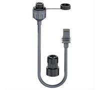 ARMYJY Adaptateur Ethernet Starlink pour Mini et Standard pour Gen 3 - Convertisseur de câble réseau RJ45 pour carte routeur - Extension extérieure étanche 0,5 m - Gris