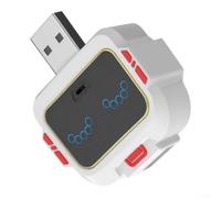 ARMYJY Adaptateur USB pour domotique - Prise de commande vocale compatible avec Tuya et Google Home - Design compact de 4 cm (convertisseur vocal)