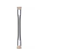 ARMYJY Brosse à souder pour nettoyage PCB et retrait de colle IC Pad - Acier inoxydable 140 x 15 mm - Poils souples - Manche ergonomique