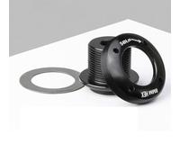 ARMYJY Capuchon de manivelle auto-extractible pour SRAM DUB, outil de démontage à 4 griffes en alliage d'aluminium avec hexagone de 8 mm, coque noire anodisée pour pédalier de vélo