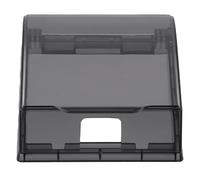 ARMYJY Couvercle de prise d'extérieur avec interrupteur, étanche IP44 pour salle de bain, cuisine, plaque murale en ABS transparent avec ouverture à 90° pour la sécurité de bébé, 10,5 x 11,8 cm