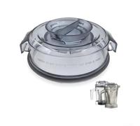 ARMYJY Couvercle gris de rechange pour Vitamix Ascent Series A2300 A2500 A3300 A3500 - Convient aux récipients à profil haut de 1,8 l avec amovible pour smoothies et milkshakes