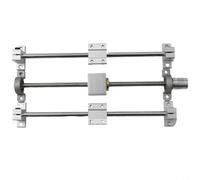 ARMYJY Ensemble de guidage linéaire horizontal T8 150 mm avec raccord flexible pour machines d'automatisation industrielle (250 mm)