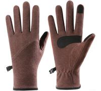 ARMYJY Gants de course à pied auto-chauffants antidérapants pour écran tactile - Doublure thermique pour l'hiver - Pour homme et femme - 23 cm