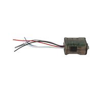 ARMYJY Haut-parleur haut niveau vers bas niveau pour adaptateur RCA pour systèmes audio de voiture - Interface d'entrée en plastique 12 V pour caisson de basses, boîtier transparent