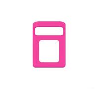 ARMYJY Housse de protection en silicone pour lecteur audio Toniebox - Veste absorbant les chocs avec poignée intégrée - Sûr pour les tout-petits (rose)